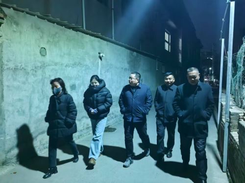 刘主任带队散煤排查