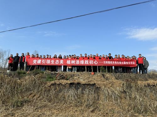 汉阴县汉阳镇：党建引领生态美 植树添绿践初心